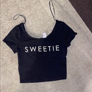 Scoop Neck Crop Top